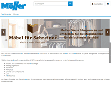 Tablet Screenshot of muellergmbh.com